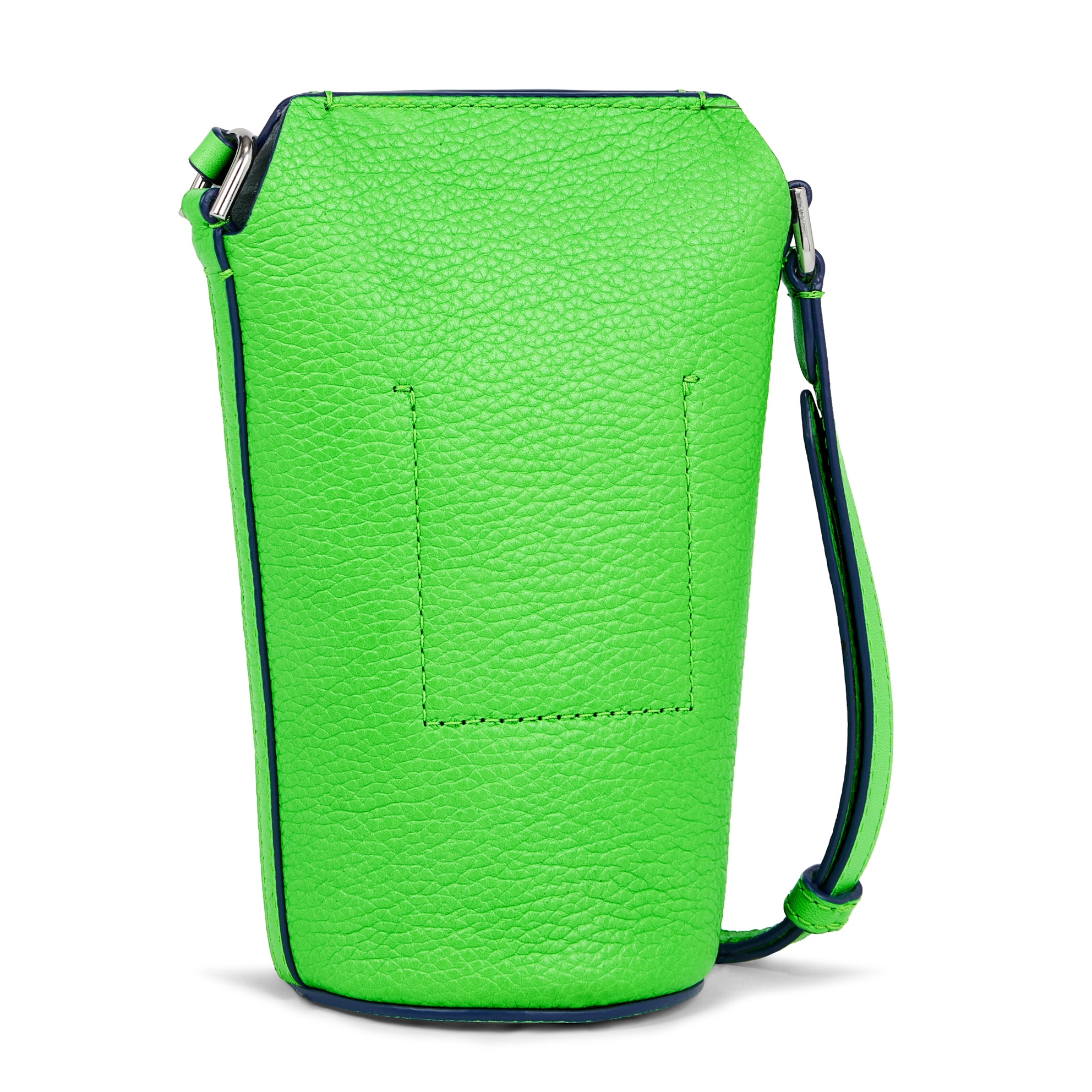 ECCO® Pot Cool Sign Leather Crossbody Bag - Green - Back