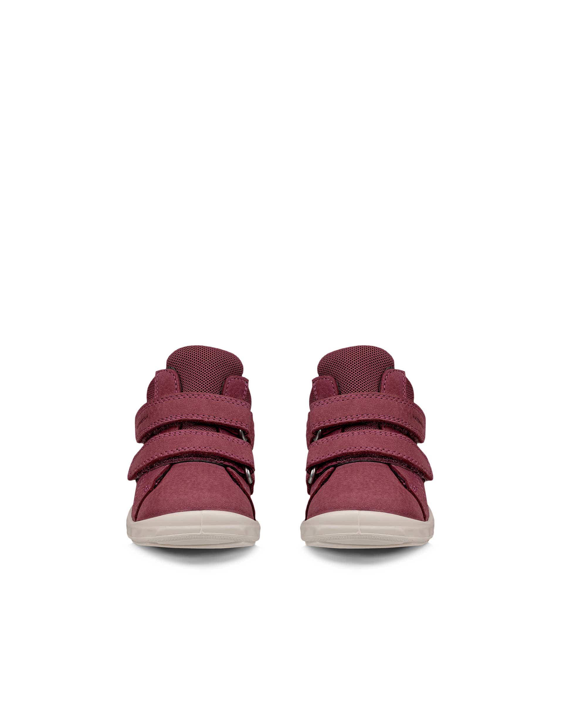 Detské nubukové tenisky suchý zips ECCO® SP.1 LITE INFANT - Ružová - Front pair