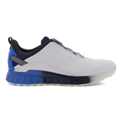 Zapatos golf de piel Gore-Tex ECCO® Golf S-Three para hombre - Blanco - Outside