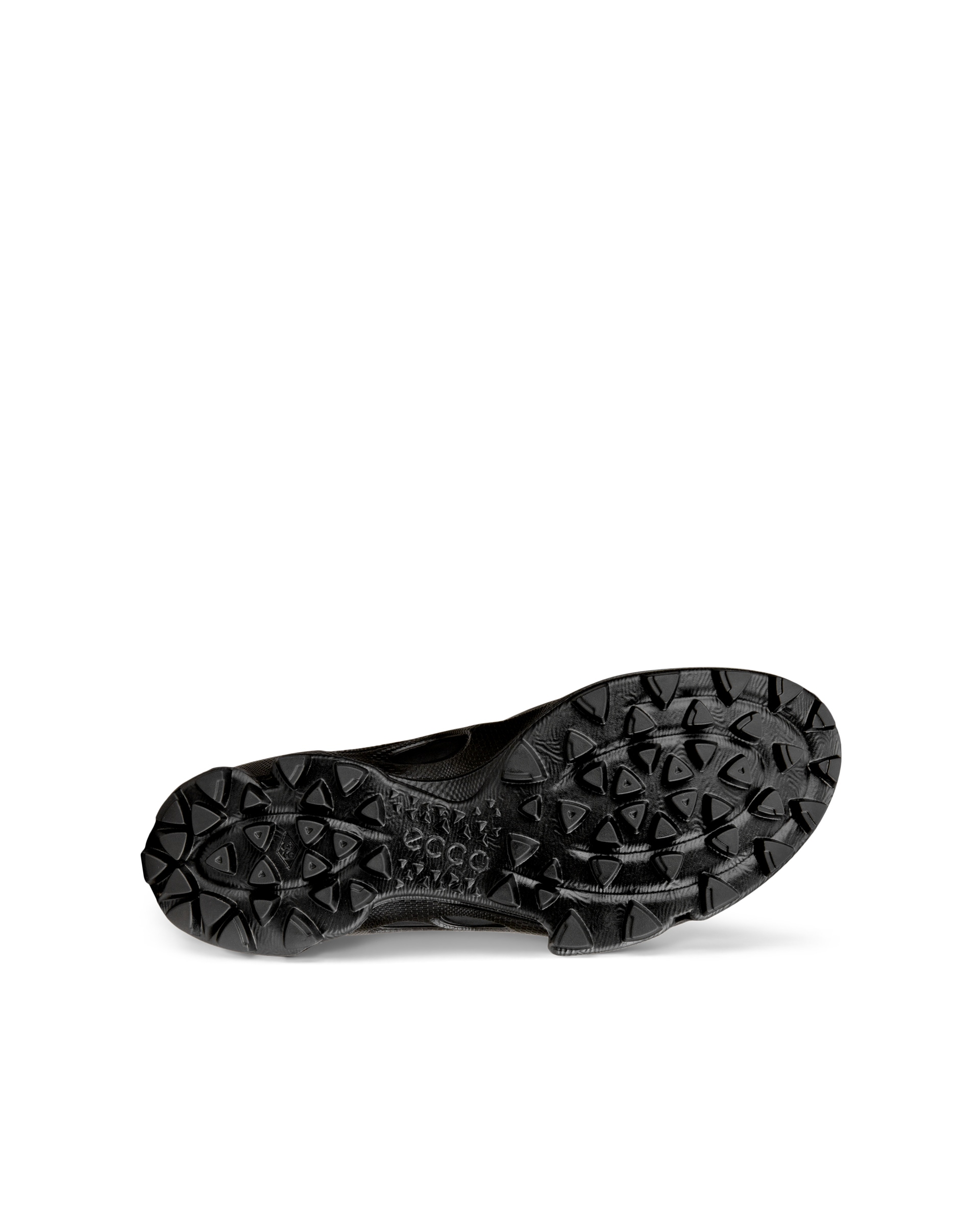 ECCO BIOM C Trail ウィメンズ レザーミッドカットブーツ - ブラック - Sole