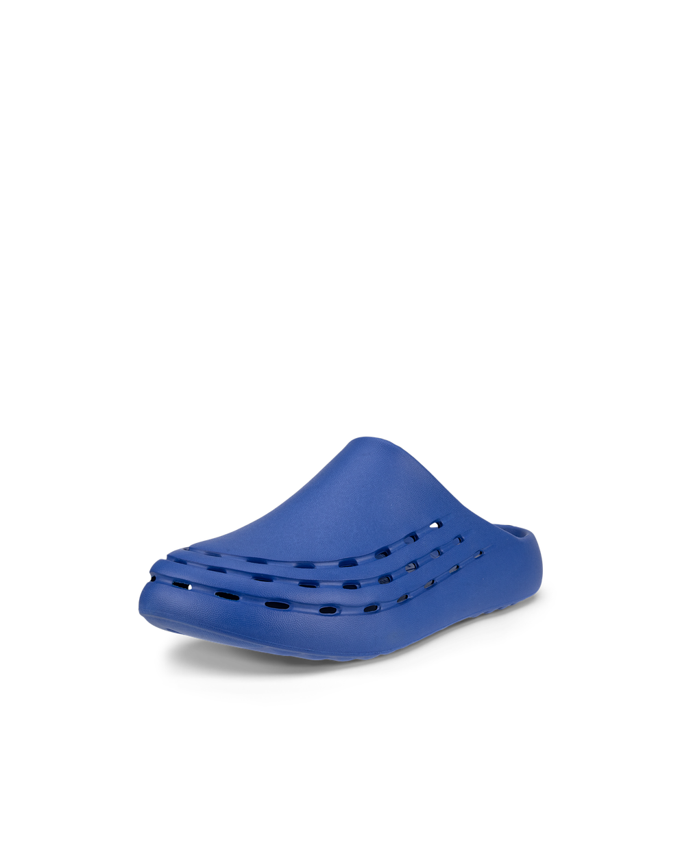 Unisex ECCO® Cozmo Nubuck Walking Sandal - Blue - Main