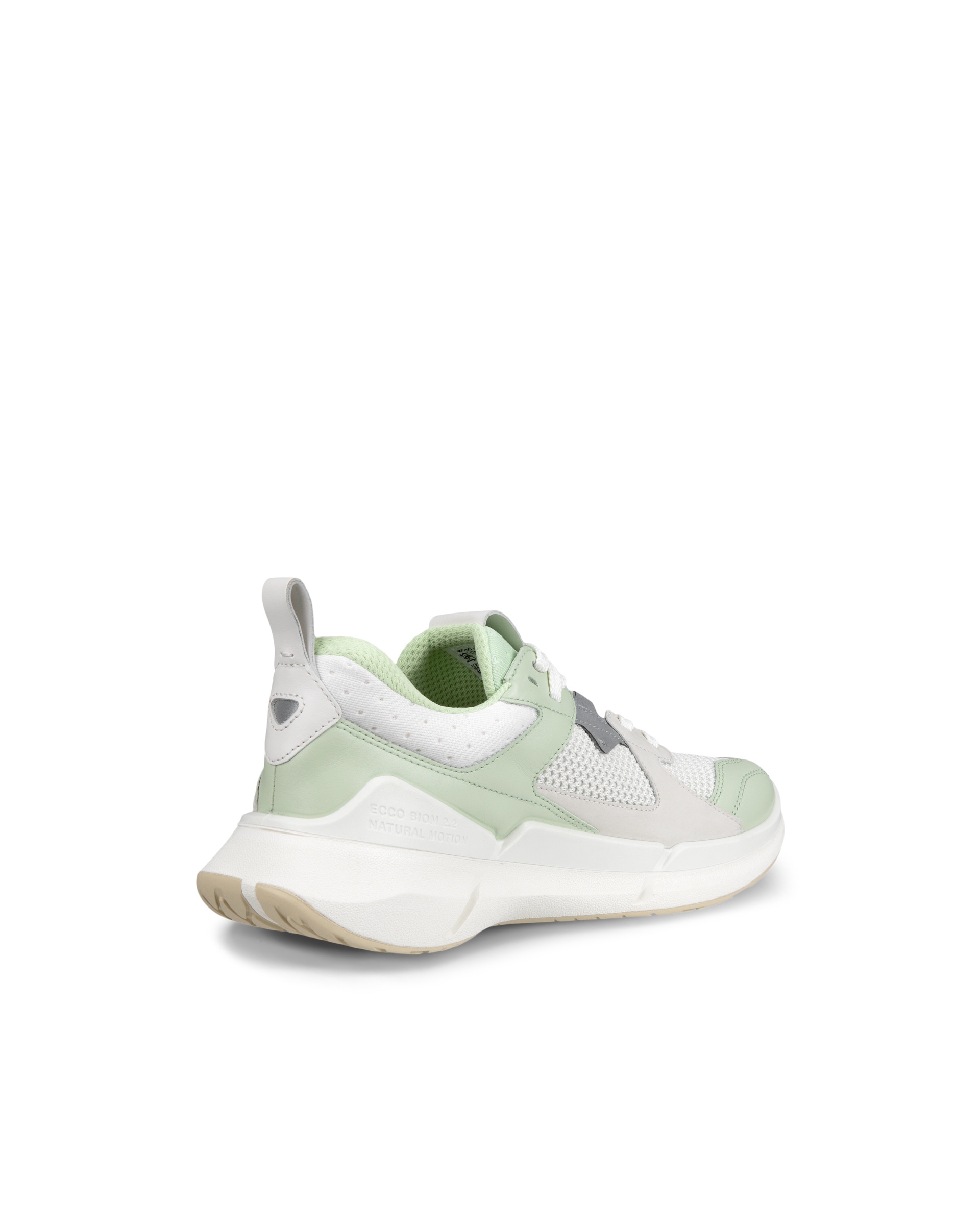 Zapatillas de piel ECCO® Biom 2.2 para mujer - Verde - Back