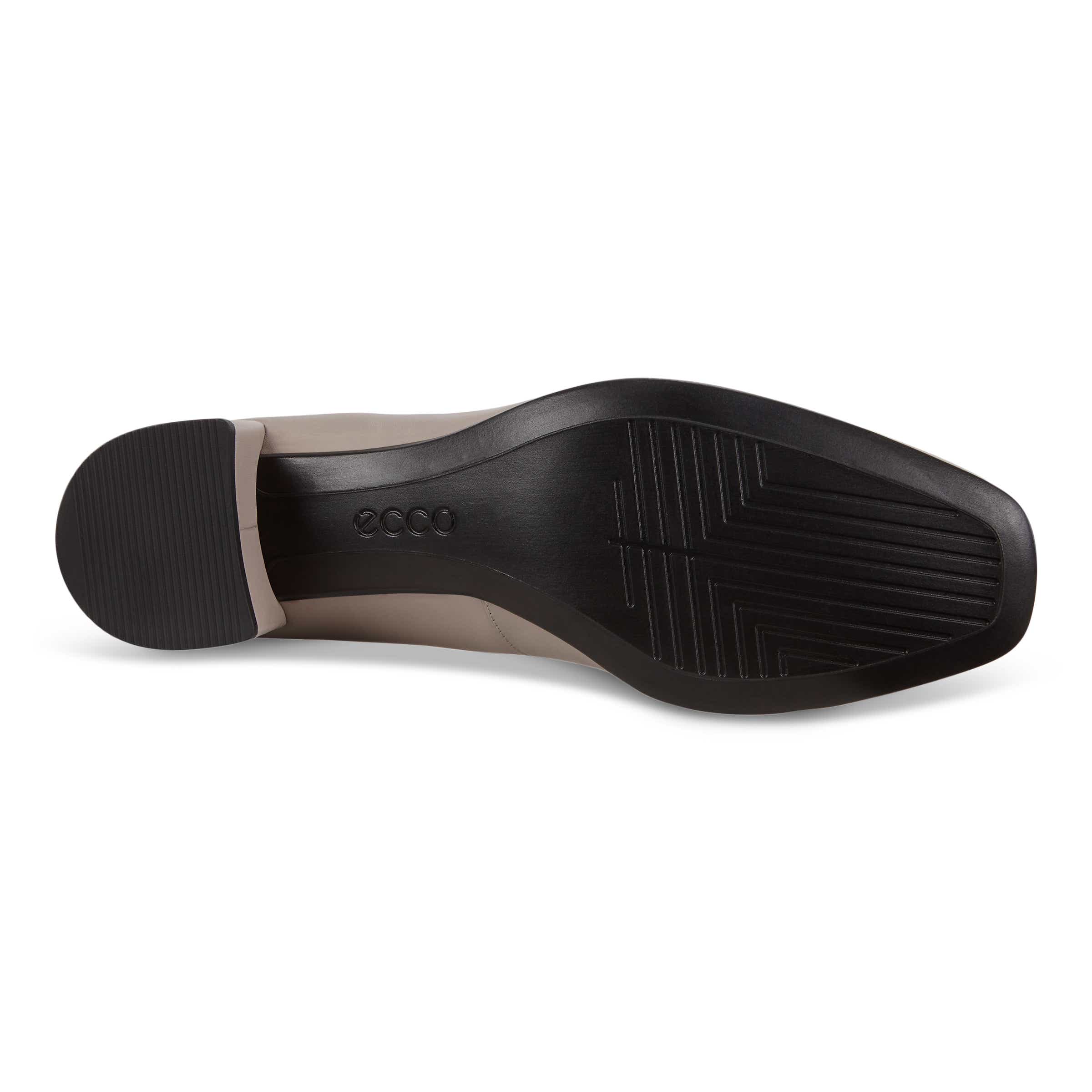 ECCO Shape 35 Squared ウィメンズ レザーハイヒールパンプス - Grey - Sole