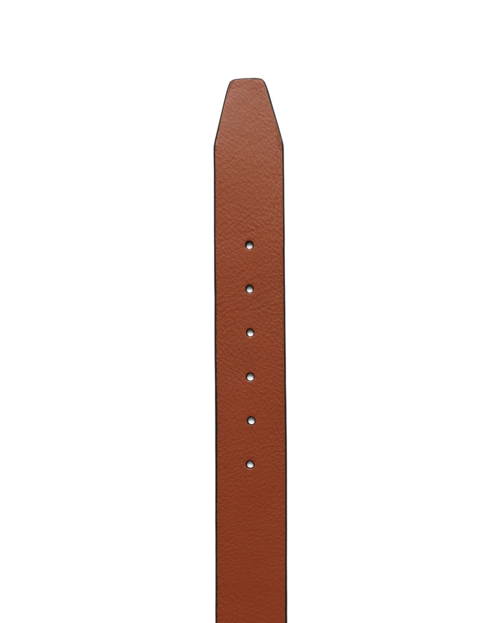 ECCO® Casual ceinture en cuir pour homme - Brun - Detail-2