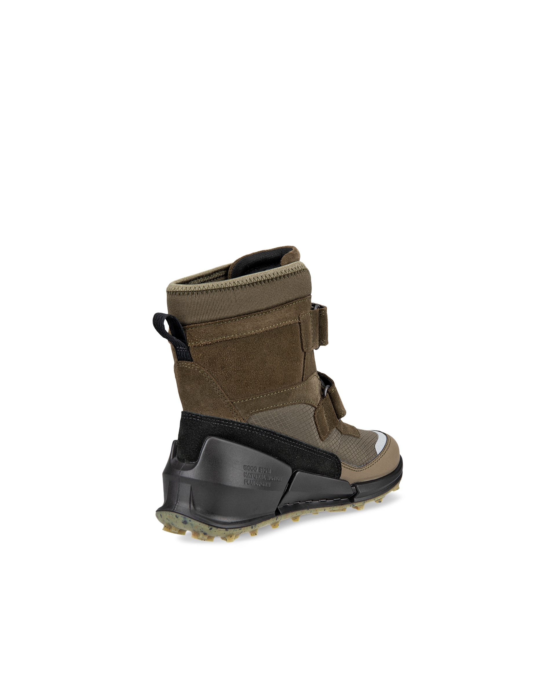 Zapatillas abotinadas de ante Gore-Tex ECCO® Biom K2 para niño/a - Verde - Back