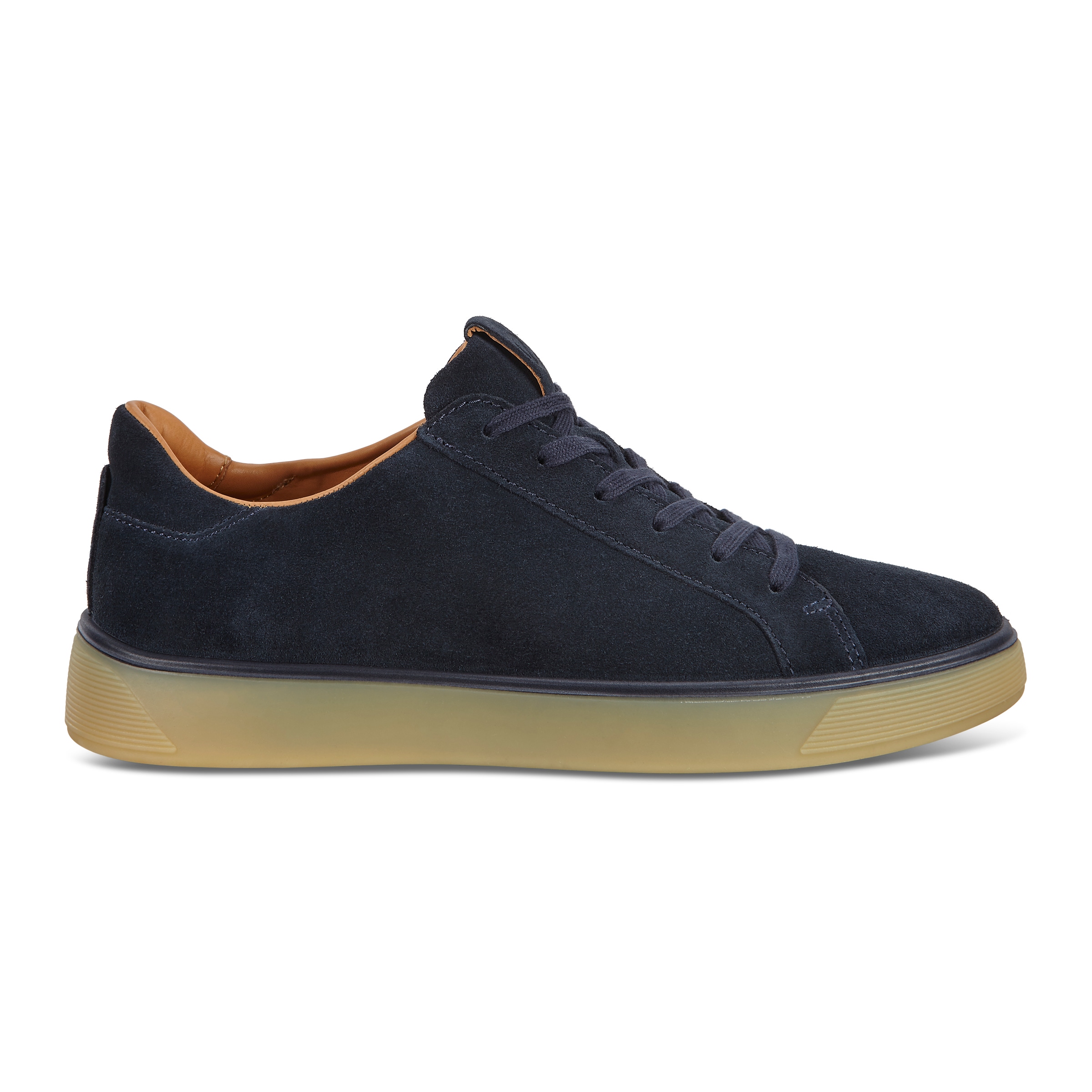 ECCO Street Tray Sneaker - Blue - Outside