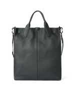 ECCO® North-South Soft Leather Tote Bag - Blue - Main