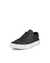 Women's ECCO® Street Tray Leather Sneaker - Black - Main