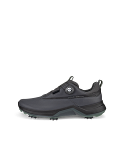 남성 ECCO Golf Biom G5 가죽 고어텍스 골프 스파이크 - Grey - Outside