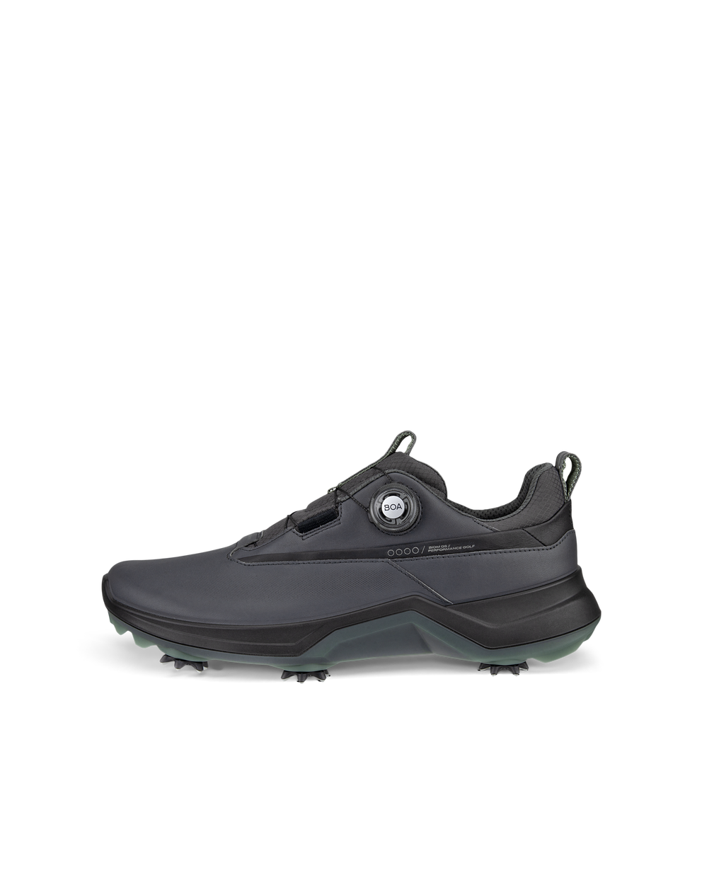 남성 ECCO Golf Biom G5 가죽 고어텍스 골프 스파이크 - Grey - Outside