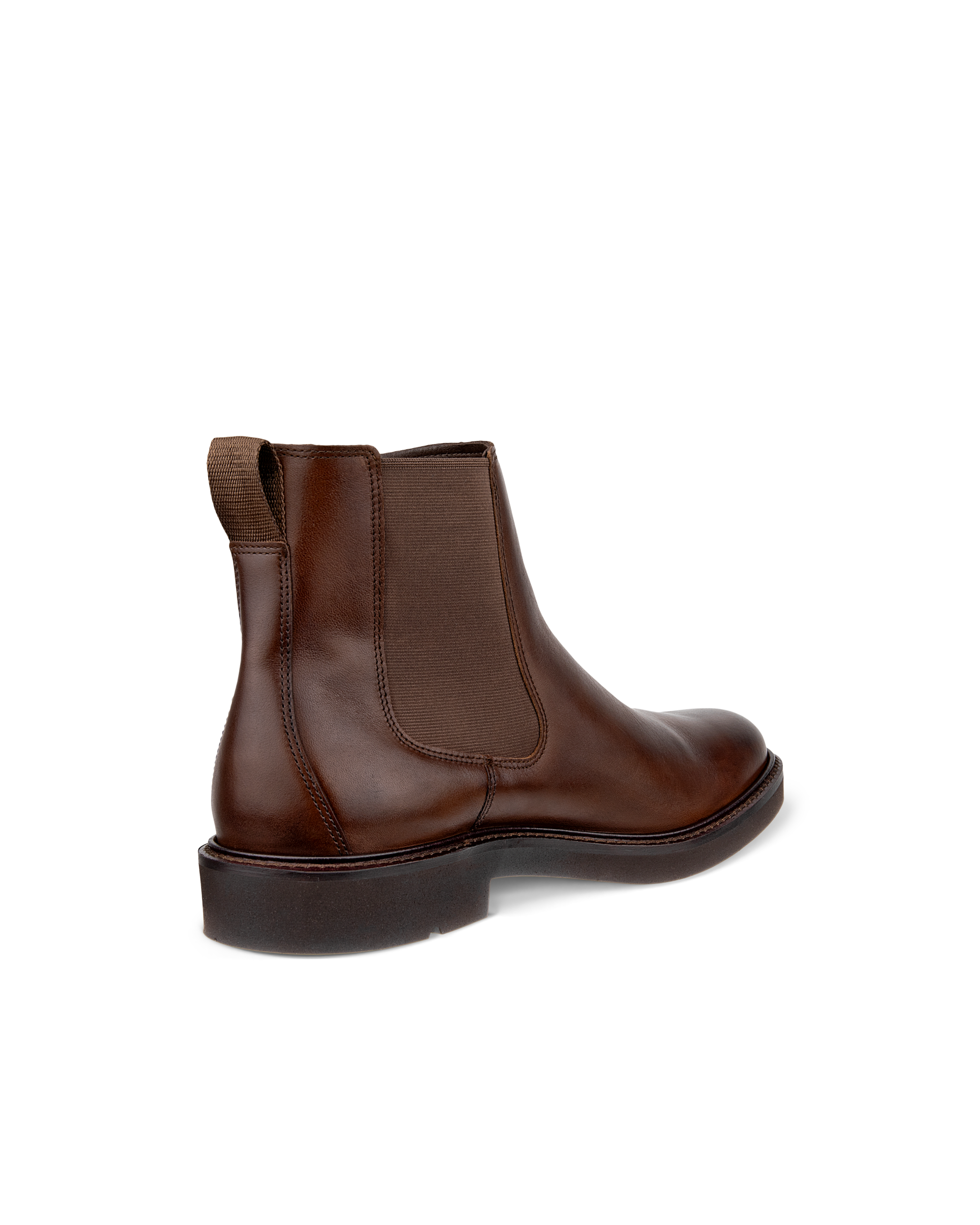 Men's ECCO® Metropole London Leather Chelsea Boot - Brown - Back