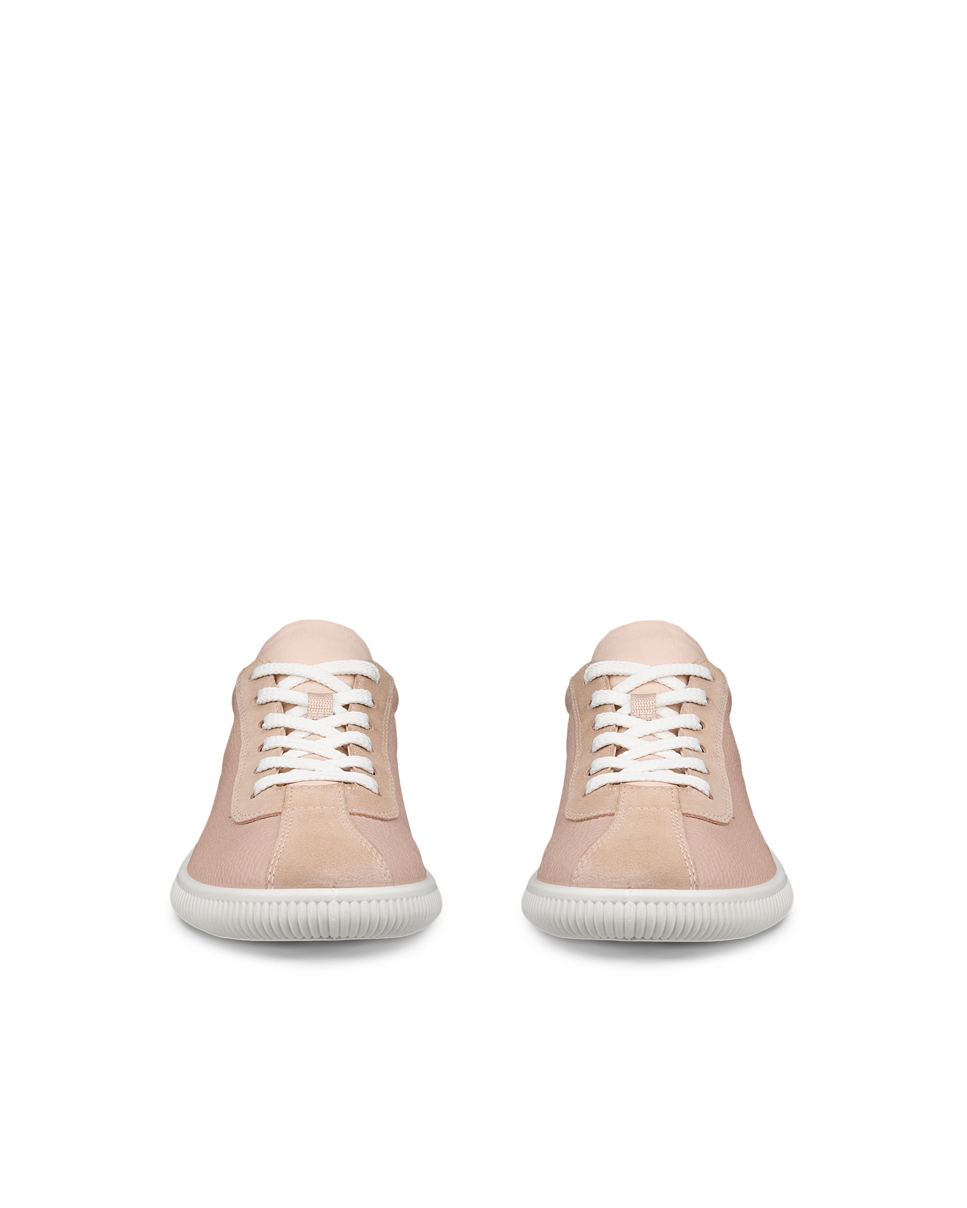 ECCO SOFT ZERO WOMEN'S SNEAKER - Pink - Front pair