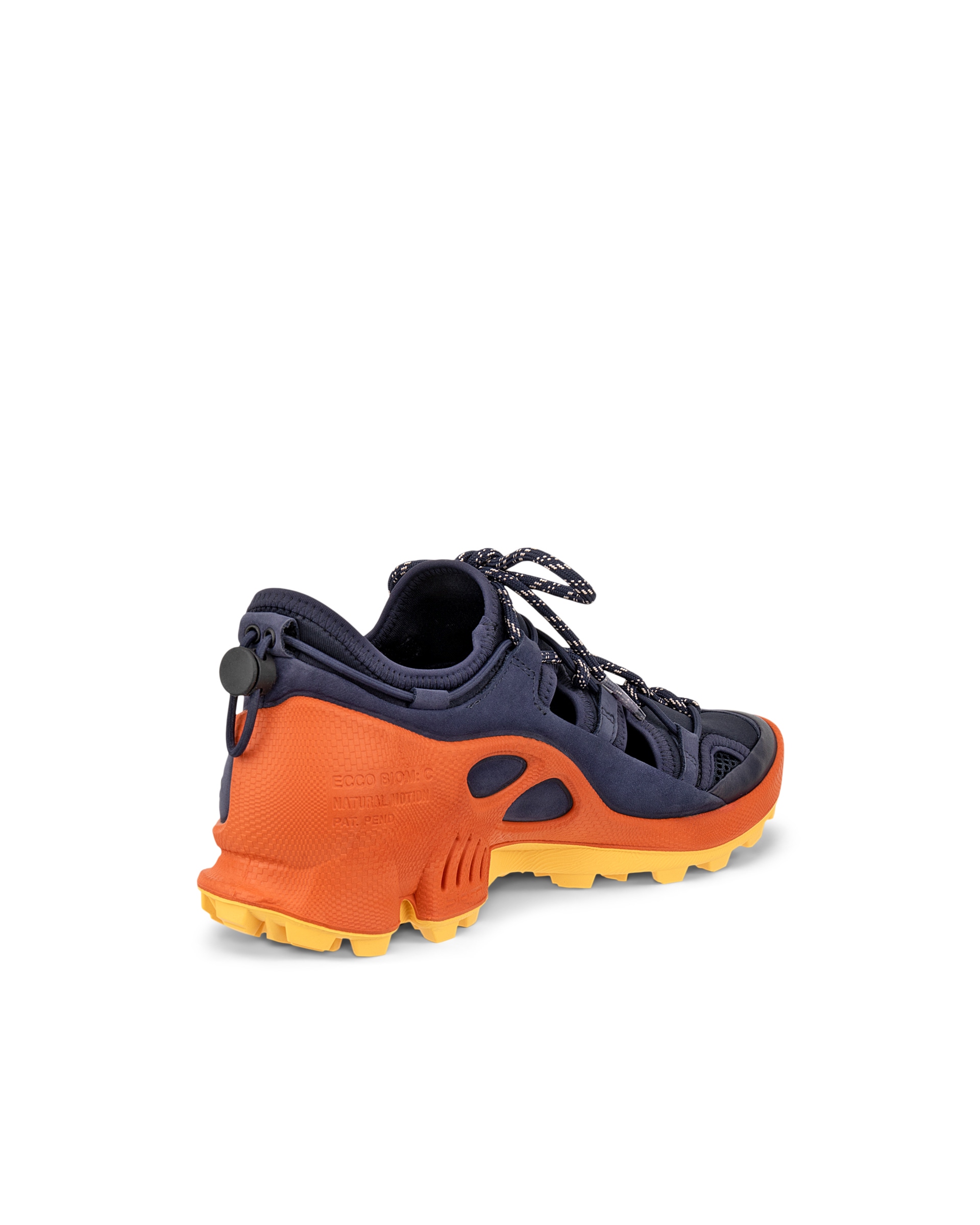 Zapatillas de montaña nobuk ECCO® BIOM C-Trail para mujer - Azul - Back