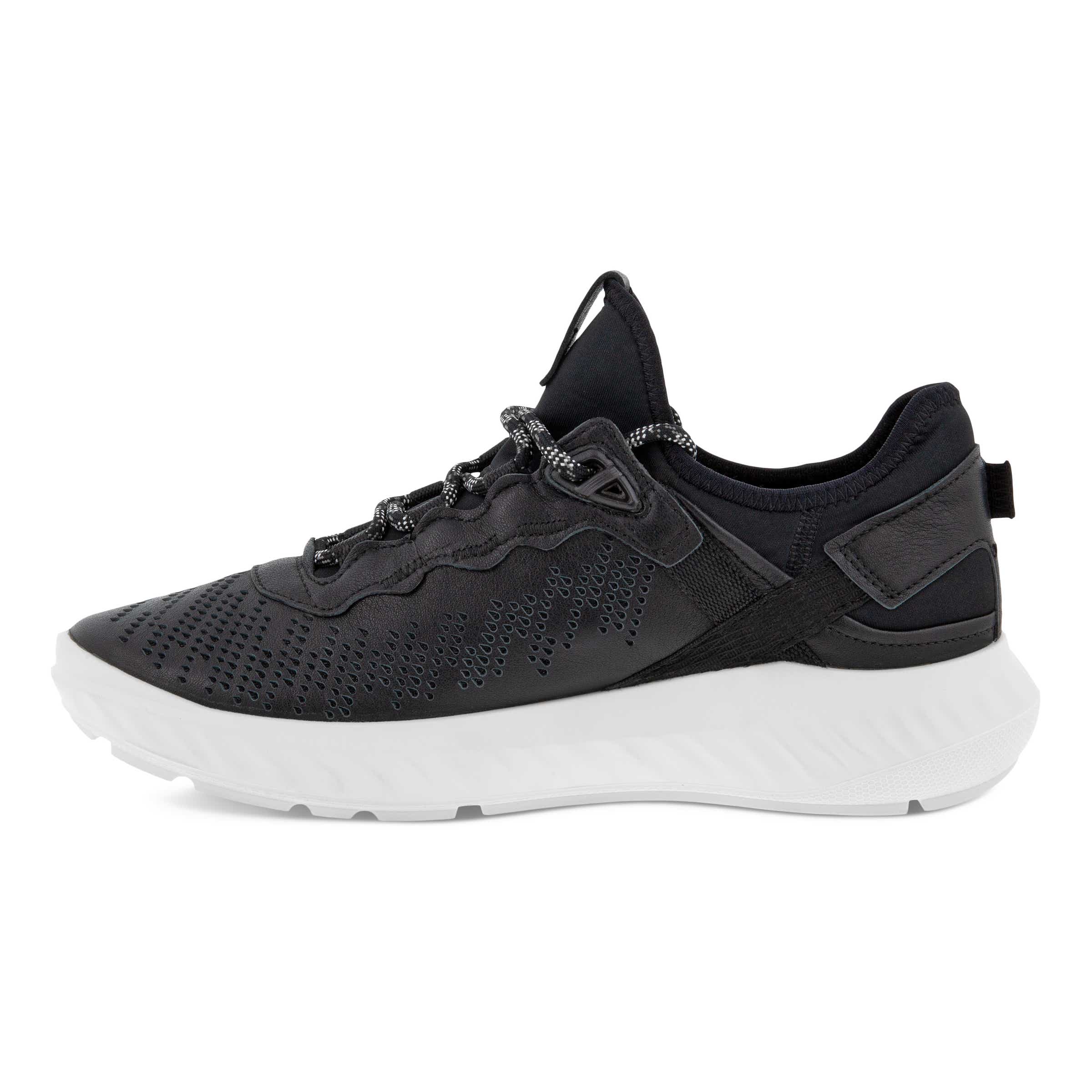 Zapatillas de piel ECCO® ATH-1FW para mujer - Negro - Inside