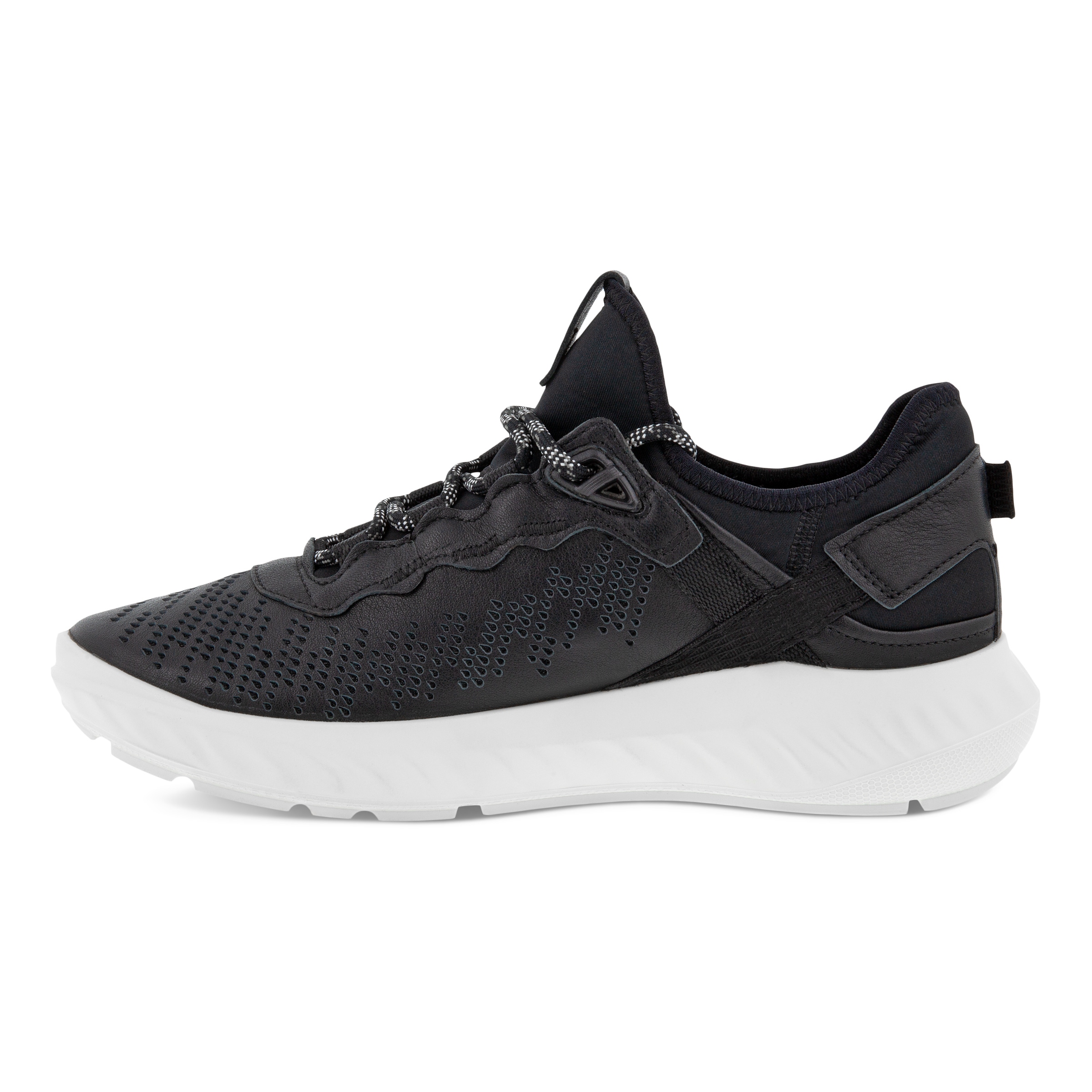 Zapatillas de piel ECCO® ATH-1FW para mujer - Negro - Inside