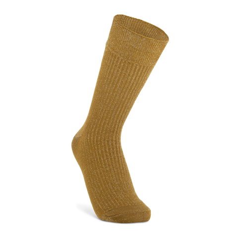 ECCO Women's Ribbed Socks - Brown - Main