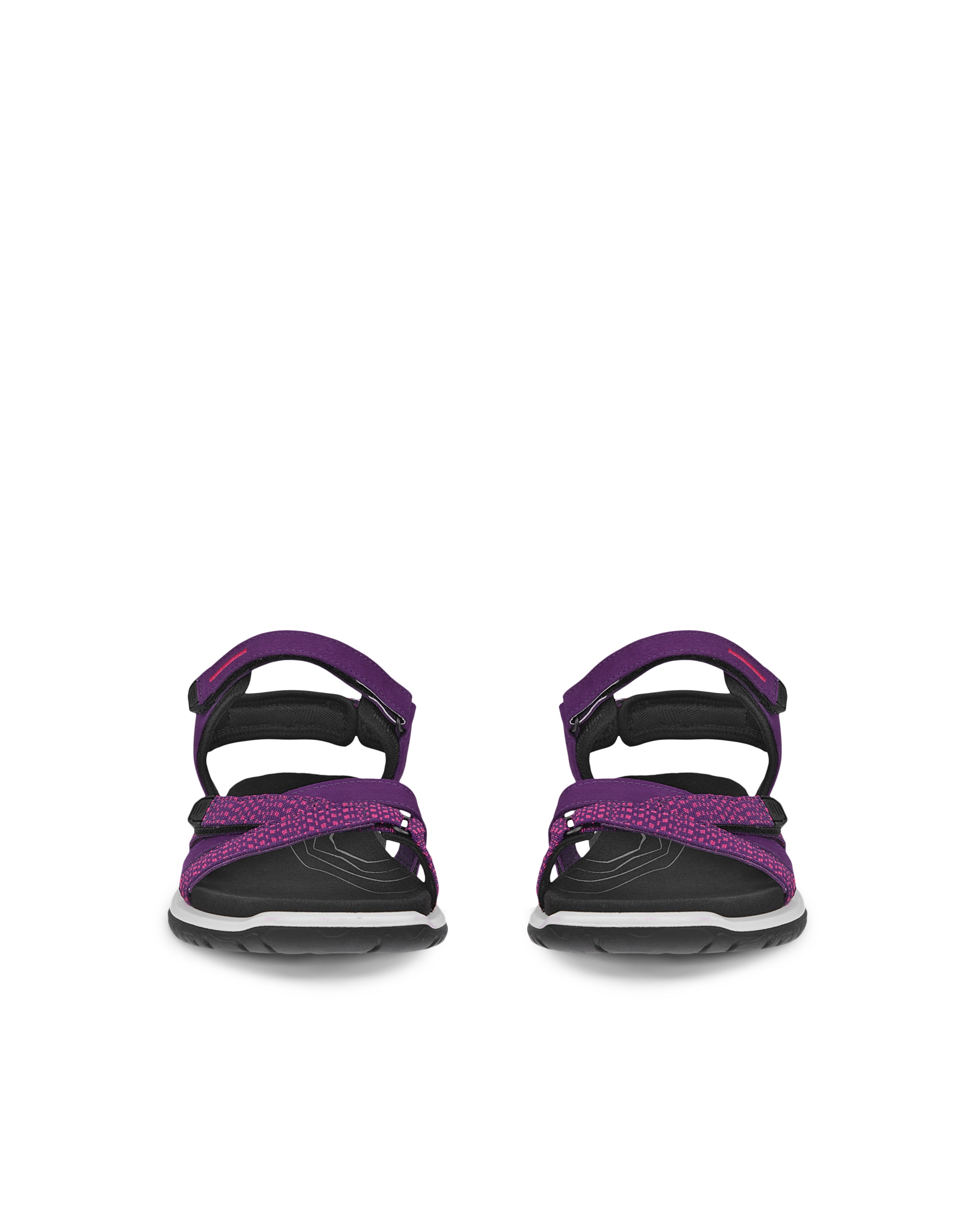 Women's ECCO® Offroad Roam Outdoor Sandal - Purple - Front pair