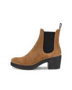 Women's ECCO® Metropole Zurich Leather Chelsea Boot - Black - Outside