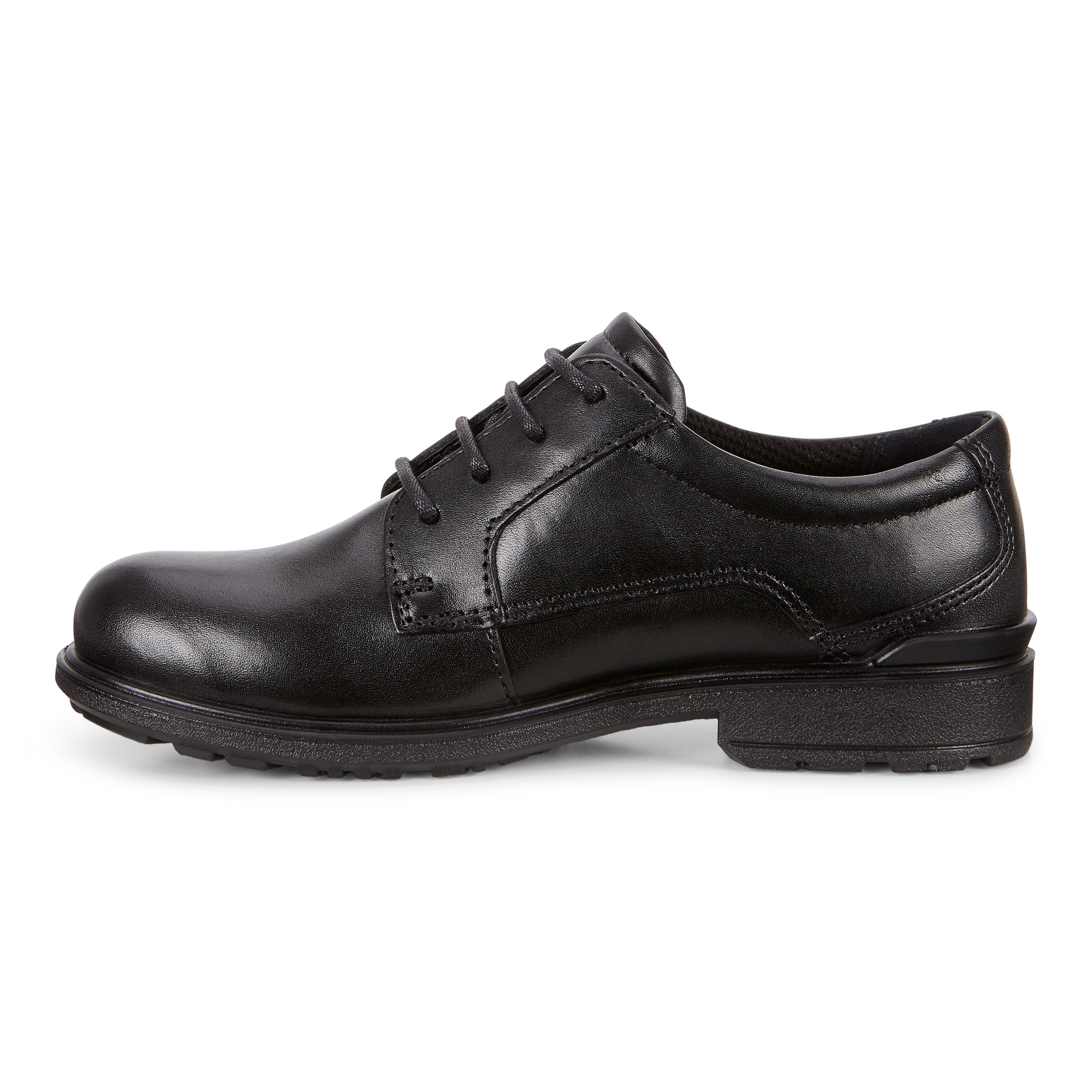 Kids' ECCO® Cohen Leather Shoe - Black - Inside