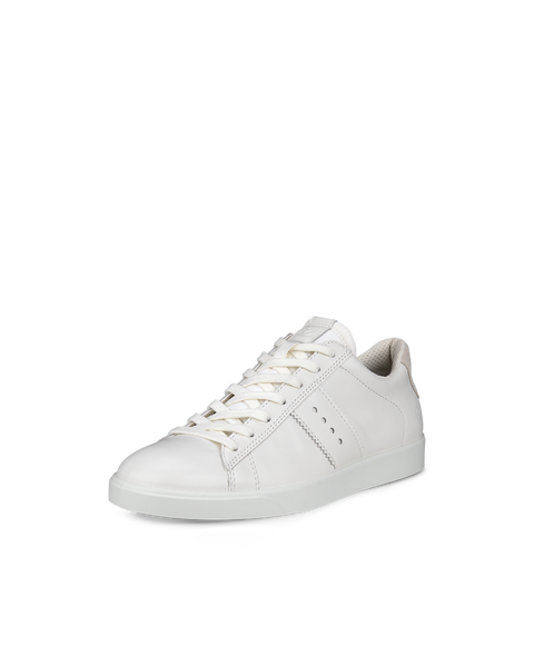 Women's ECCO® Street Lite Leather Sneaker | White