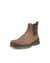 Men's ECCO® Track 25 Nubuck Chelsea Boot - Brown - Main