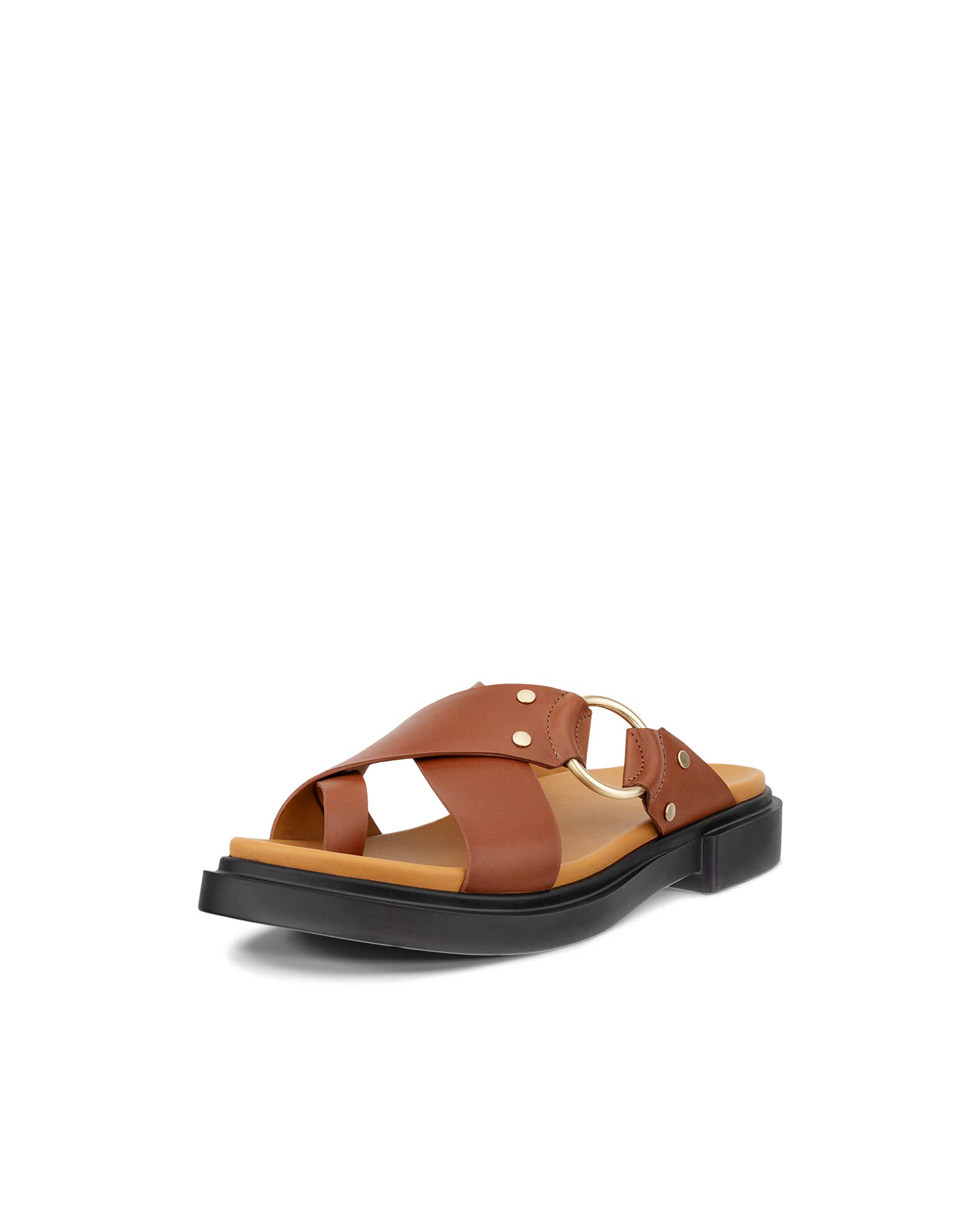 【関税&送料込】Moon Boot Sandals Brown Double U | Leather | Caramel – Birkenstock Midtown