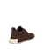 Men's ECCO® Cozmo Shoe Nubuck Moc-Toe Shoe - Brown - Back