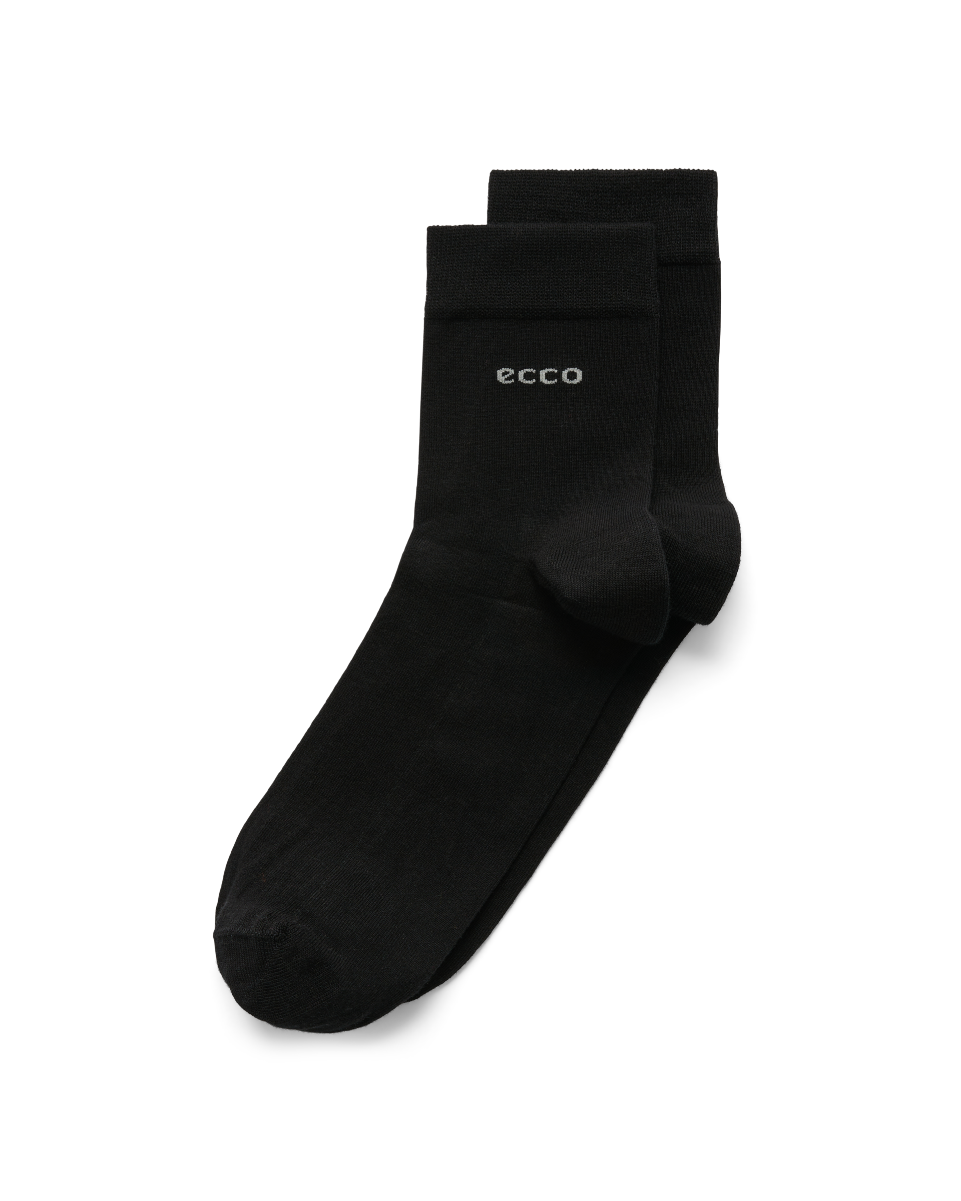 Unisex ECCO® Longlife Ankle Socks - Black - Main