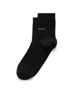 Unisex ECCO® Longlife Ankle Socks - Black - Main