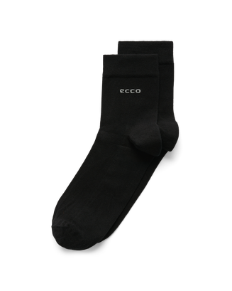 ECCO® Longlife chaussettes basses unisex - Noir - Main