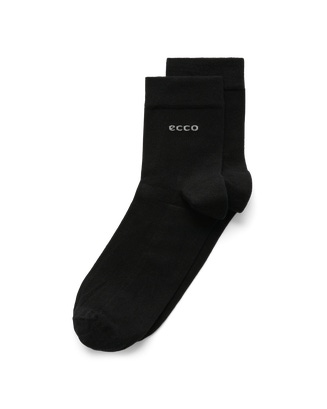 Unisex ECCO® Longlife Ankle Socks - Black - Main