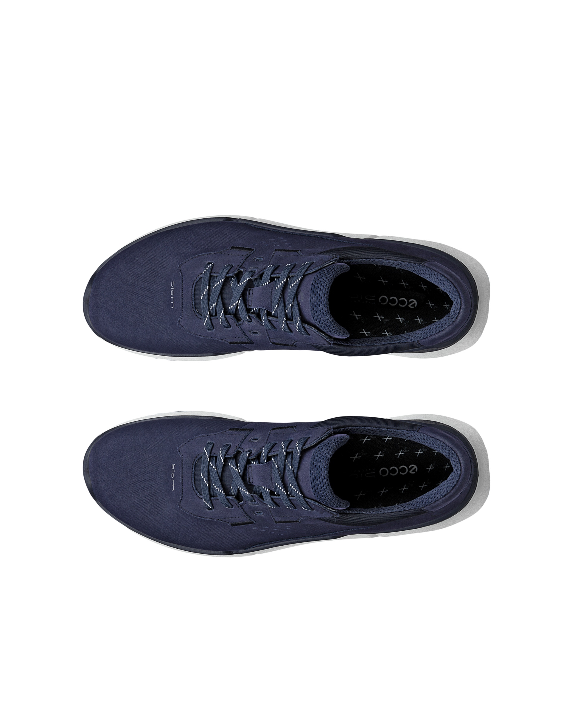 Pánské nubukové tenisky ECCO® BIOM 2.2 - Modrá - Top left pair