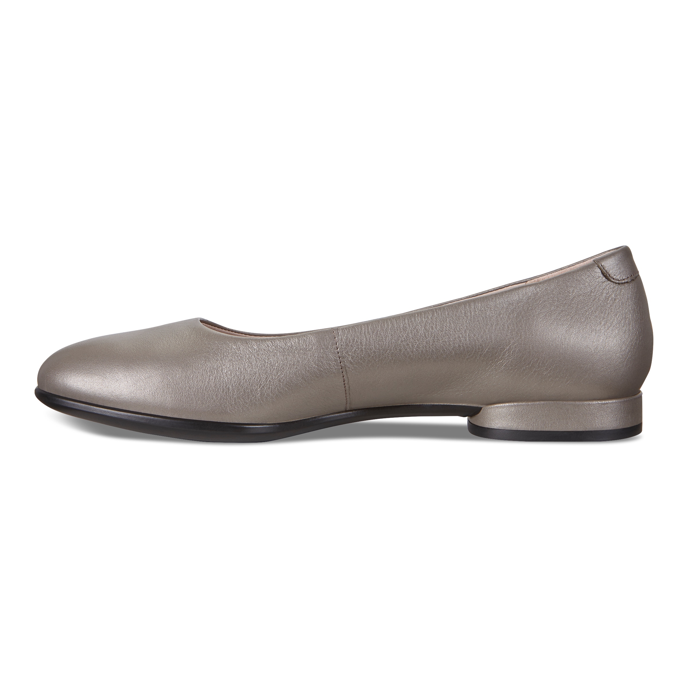 ECCO Anine Women's Ballerina Shoes - Metallics - Inside