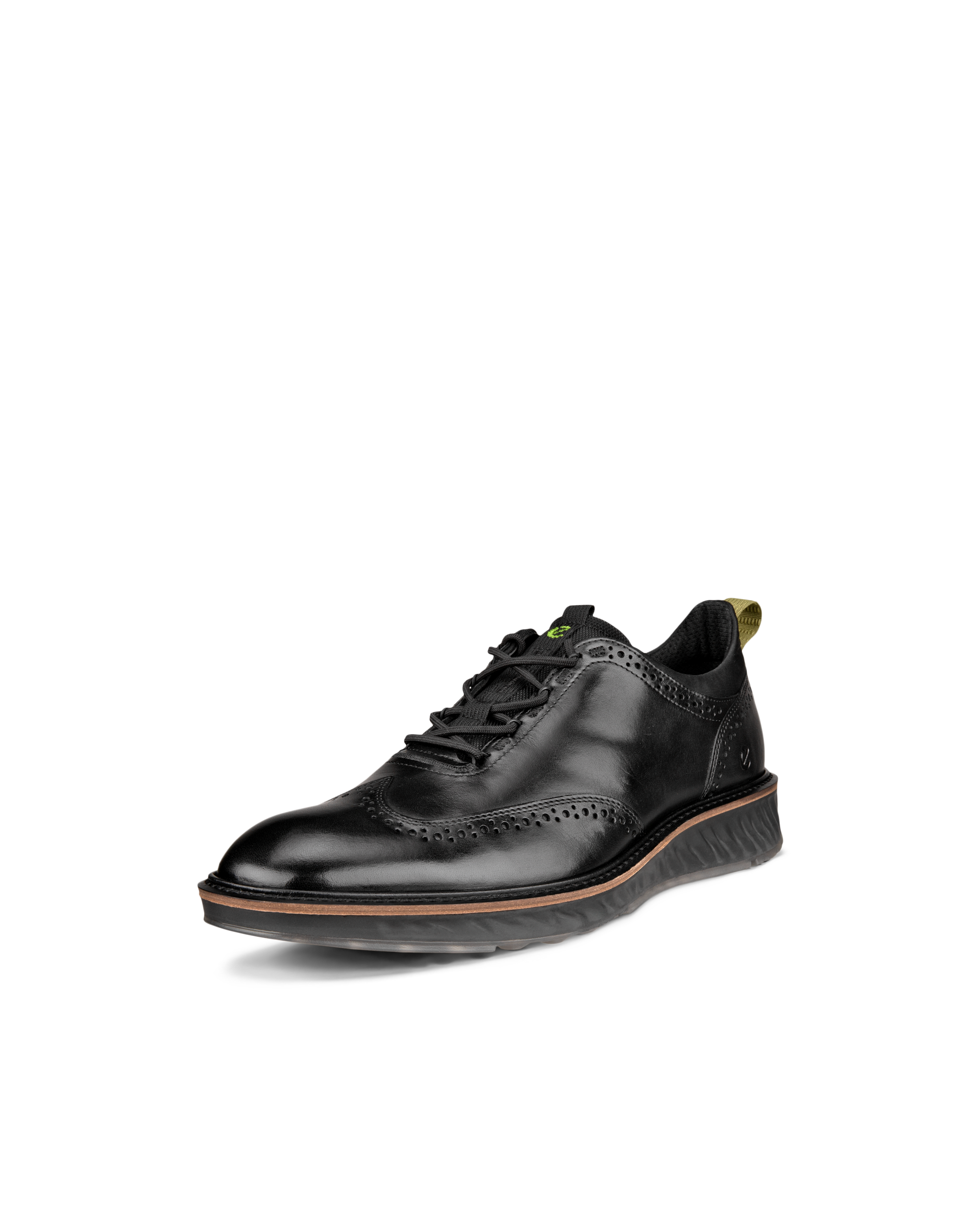 ECCO® ST.1 Hybrid derbies cuir pour homme - Noir - Main