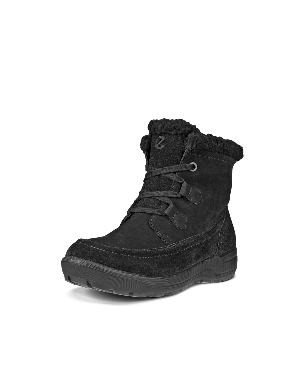 ECCO® Trace Lite bottes d'hiver imperméable en nubuck pour femme - Noir - Main