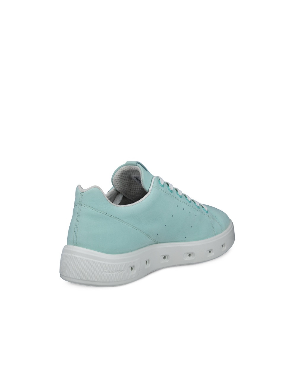 Women's ECCO® Street 720 Leather Gore-Tex Sneaker - Green - Back