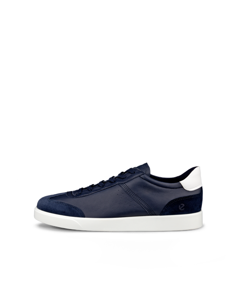 Men's ECCO® Street Lite Leather Sneaker | Blue