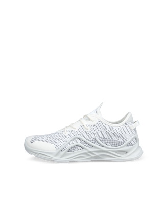 ECCO Biom Infinite baskets en toile pour femme - Blanc - Outside