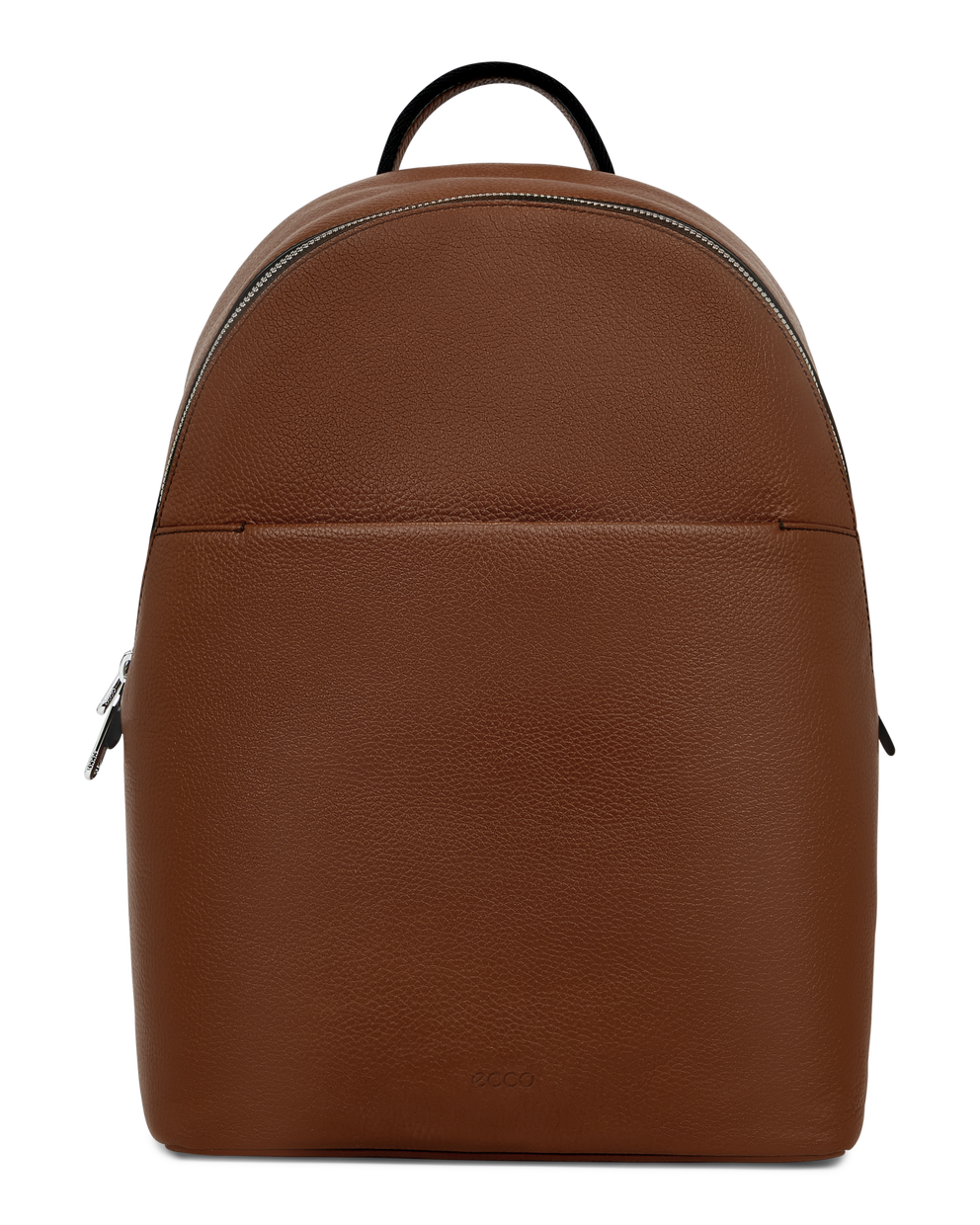 ECCO® Round Pack Leather Backpack - Brown - Main