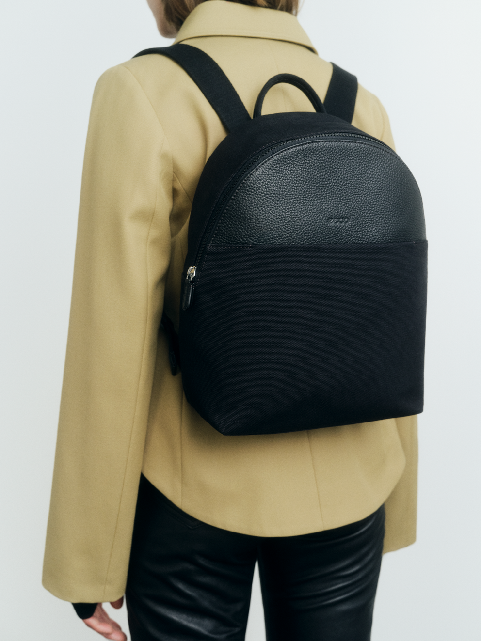 ECCO POC Small Backpack - Brown - Lifestyle image-1