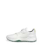 ECCO Golf BIOM H5 Hybrid メンズ レザーウォータープルーフゴルフシューズ - White - Outside