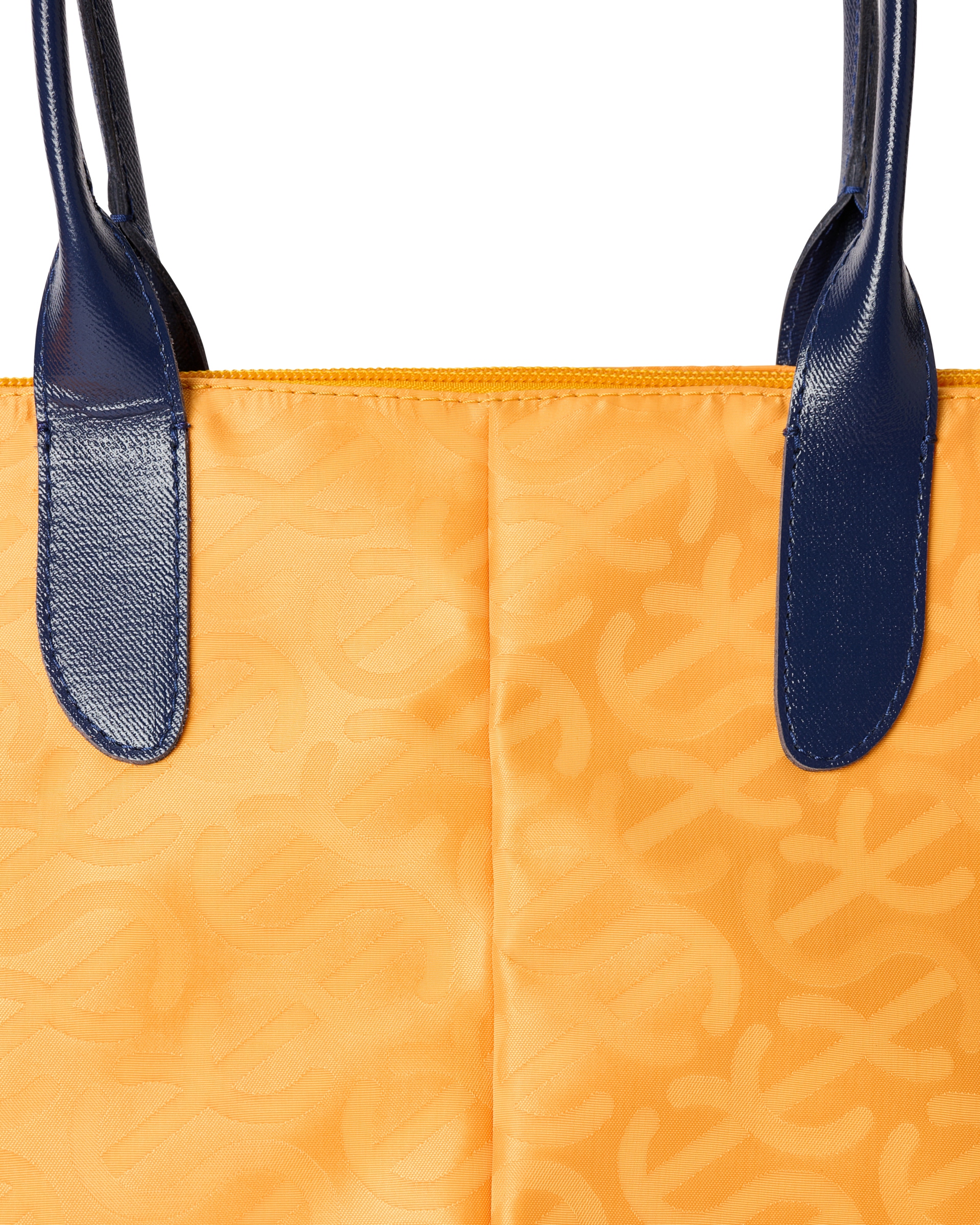 ECCO Tote Go Light E Wave レザートートバッグ - Orange - Detail-1