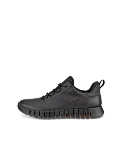 ECCO GRUUV MEN'S SNEAKER - Black - Outside