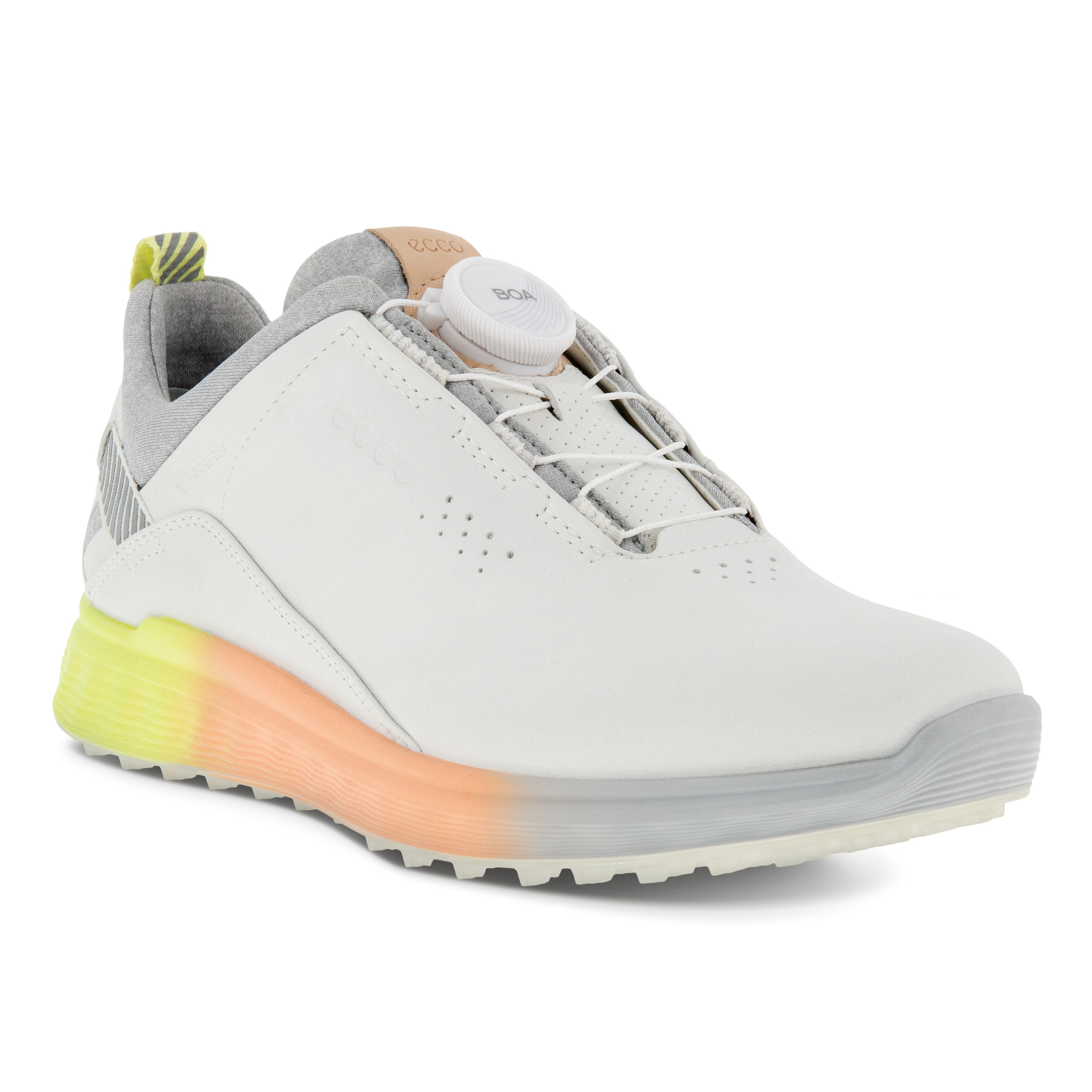 ECCO Golf S-three Golf Shoe - White - Main