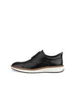 ECCO® ST.1 Hybrid derbies cuir pour homme - Noir - Outside