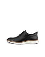 Men's ECCO® St.1 Hybrid Leather Derby Shoe - Brown - Outside