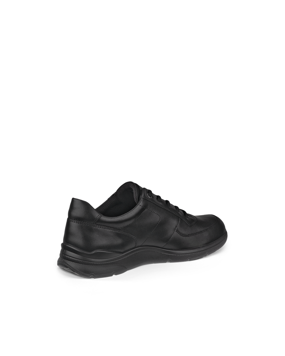 ECCO Men's Irving Waterproof Shoes - Black - Back