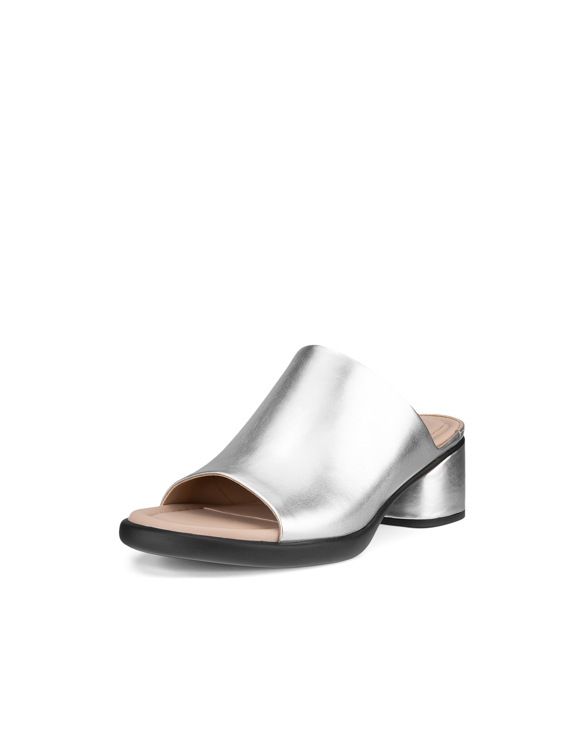 ECCO® Sculpted Sandal LX 35 mules en cuir pour femme - Gris - Main