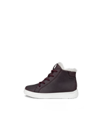 ECCO® Street Tray Gore-Tex-iga nubukist jalats lastele - Purpurne - Outside