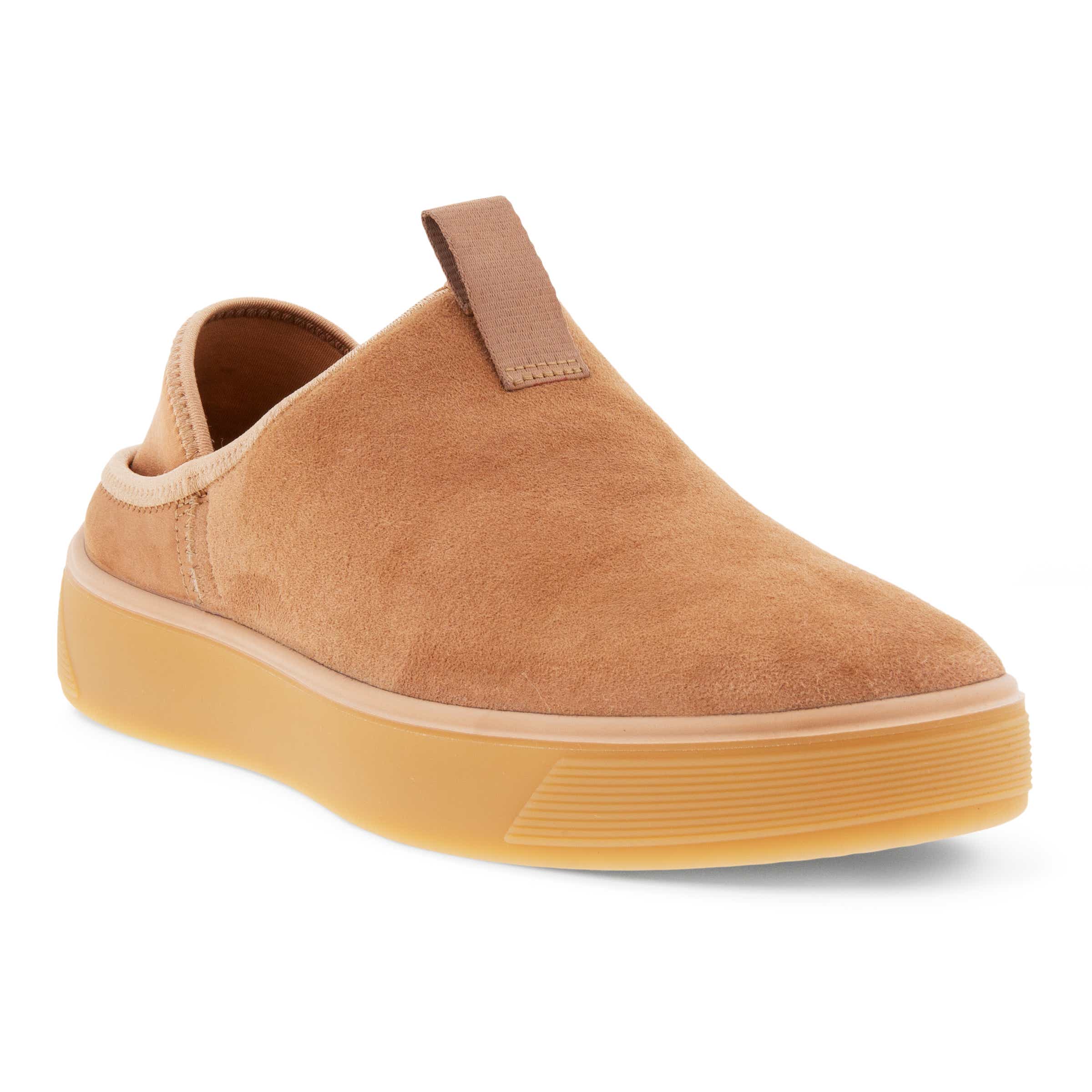 ECCO Street Tray Women's Hybrid House Shoe - Brown - Main